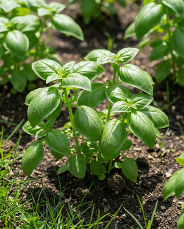 Dischetti di basilico 4 Pack (Ocimum basilicum) – dischetti seminabili annuali da SeedsChoice
