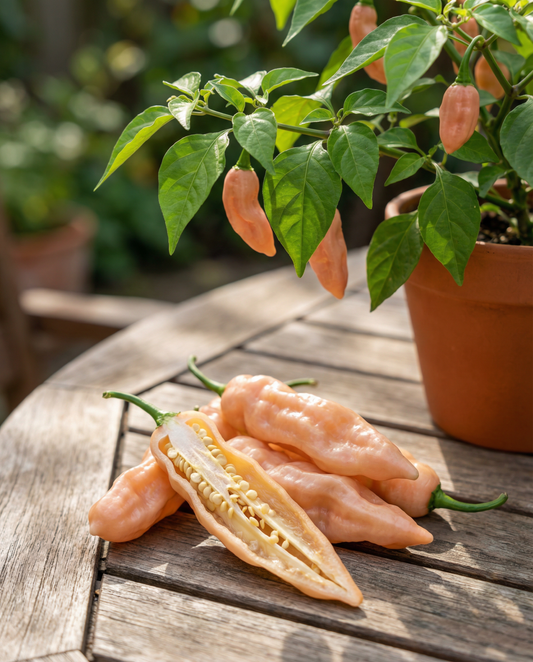 Peperoncino Dorset Pink (Capsicum chinense) – semi di ortaggi annuali da SeedsChoice