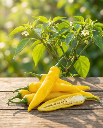 Hot Lemon Drop Pepper seeds (Capsicum baccatum) – vegetable