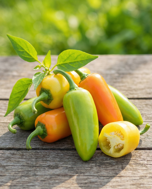 Peperone Caloro (Capsicum annuum) – semi di ortaggi annuali di SeedsChoice