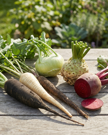 Forgotten Heirloom Assortment 6 Varieties Wooden Labels Included seeds – vegetable
