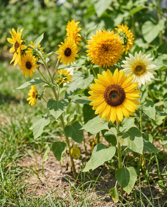 Collezione 6 Varieties Collection Set di girasoli (Helianthus annuus) – semi di fiori annuali da SeedsChoice