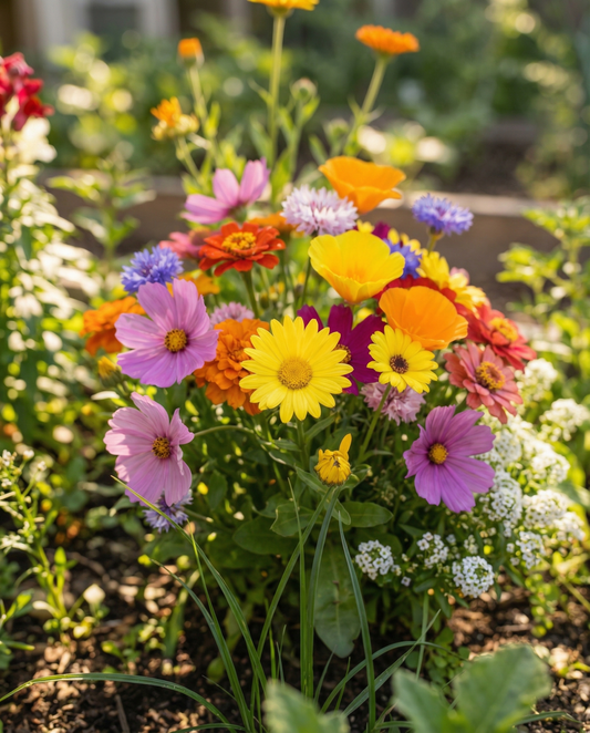 Miscuglio estivo Scatola spargi-semi 15m2 – semi di fiori annuali da SeedsChoice