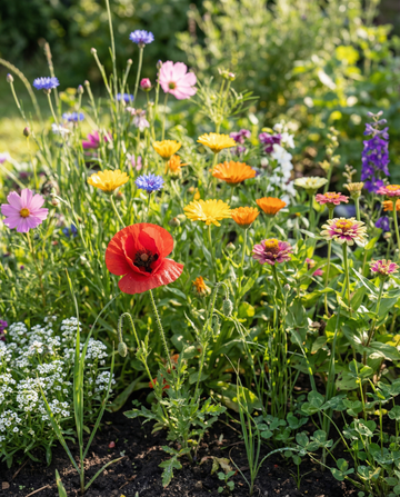 Semi miscuglio estivo copertura 25m² – fiore annuale