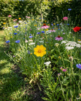 Native Wildflower Seeds Mix Annual Perennial Flower Meadow Blend
