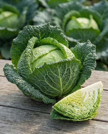 Cavolo verza Vertus 3 (Brassica oleracea) – semi di ortaggi annuali da SeedsChoice