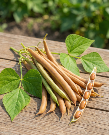 Fagiolo nano Brown Dutch 25g (Phaseolus vulgaris) – semi di ortaggio annuale da SeedsChoice