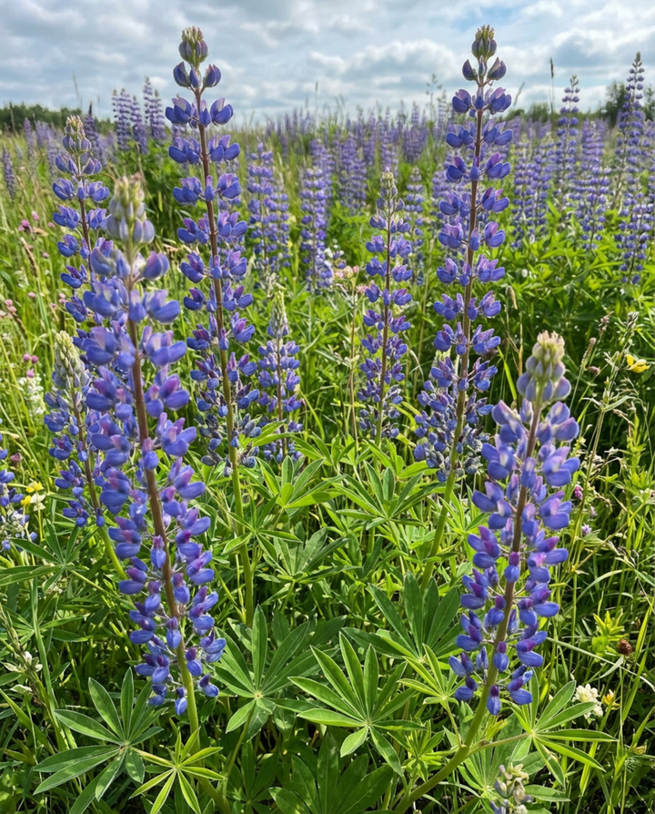 Blue Lupin Green Manure 100g seeds (Lupinus angustifolius) – annual green manure