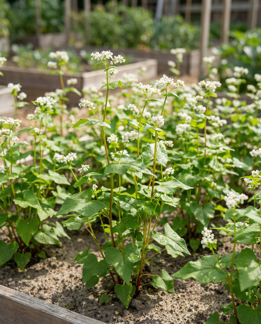 Buckwheat Green Manure 150g (Fagopyrum esculentum) – annual green manure seeds from SeedsChoice