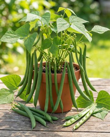 Fagiolino nano francese Compass (Phaseolus vulgaris) – semi di ortaggi annuali di SeedsChoice