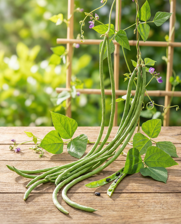 Semi di fagiolo dall'occhio lungo seme nero (Vigna sesquipedalis) – ortaggio annuale